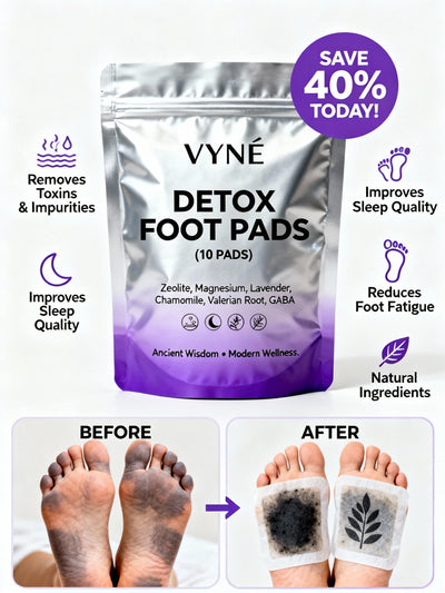 VYNÉ Detox Foot Pads – Nighttime Cleansing & Relaxation Pads